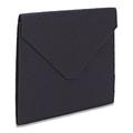 Smead Soft Touch Cloth Expanding Files, 2" Expansion, 1 Section, Letter Size, Dark Blue 70922